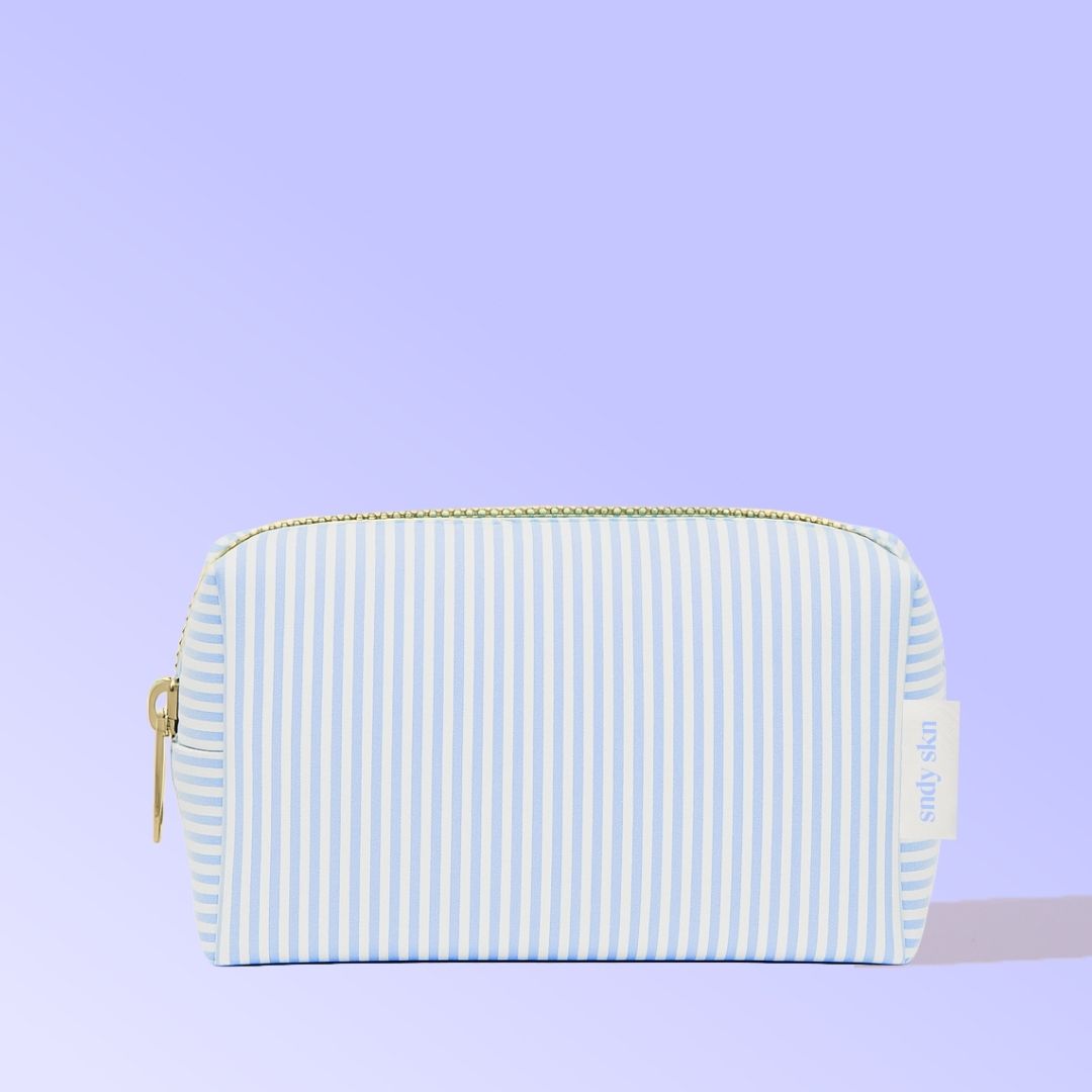 The Sunday Blue Pouch