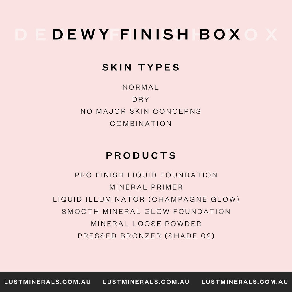 The Ultimate Makeup Box - Dewy Finish