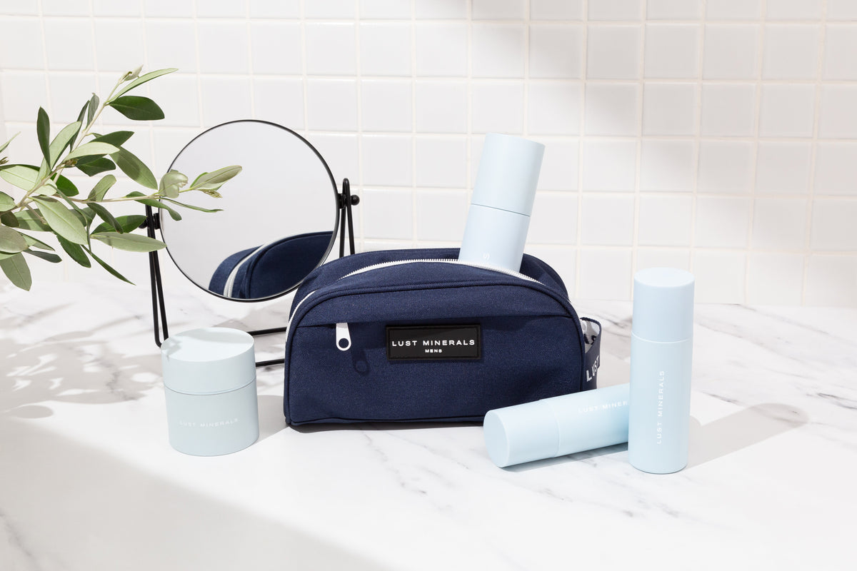 Mens Travel Bag - Blue