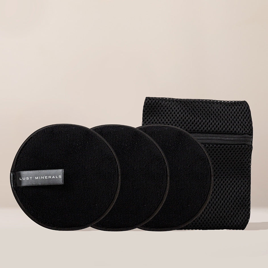 Reusable Makeup Pad 3 Pack & Wash Bag Bundle