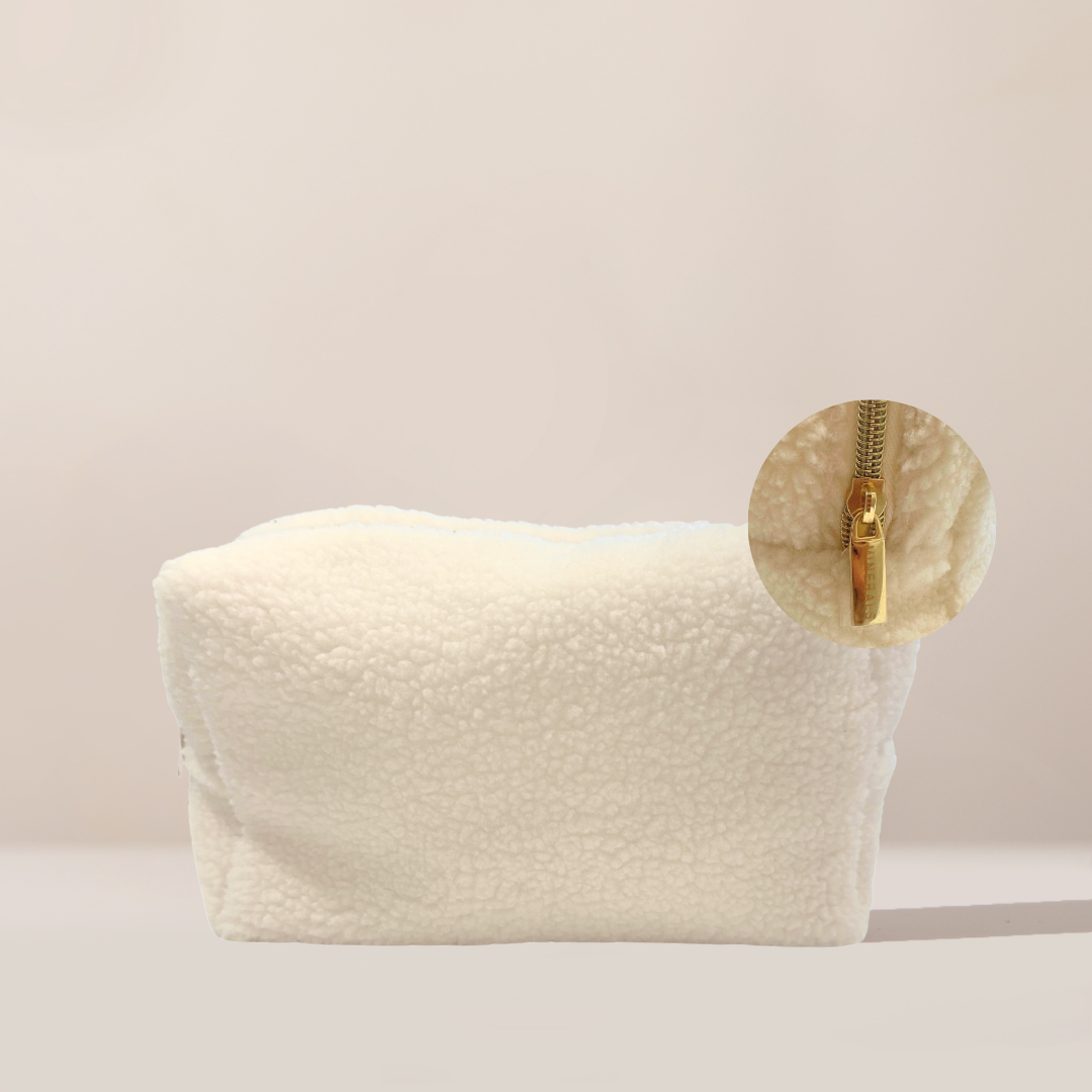 Boucle Makeup Bag + Limited Addition Pink Wrap